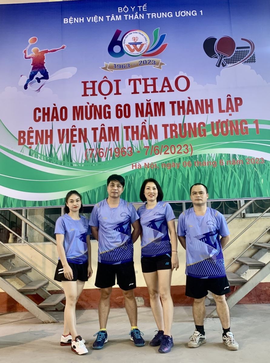 Bệnh viện Tâm thần Trung Ương I đã tổ chức lễ kỷ niệm 60 năm ngày thành lập Bệnh viện.