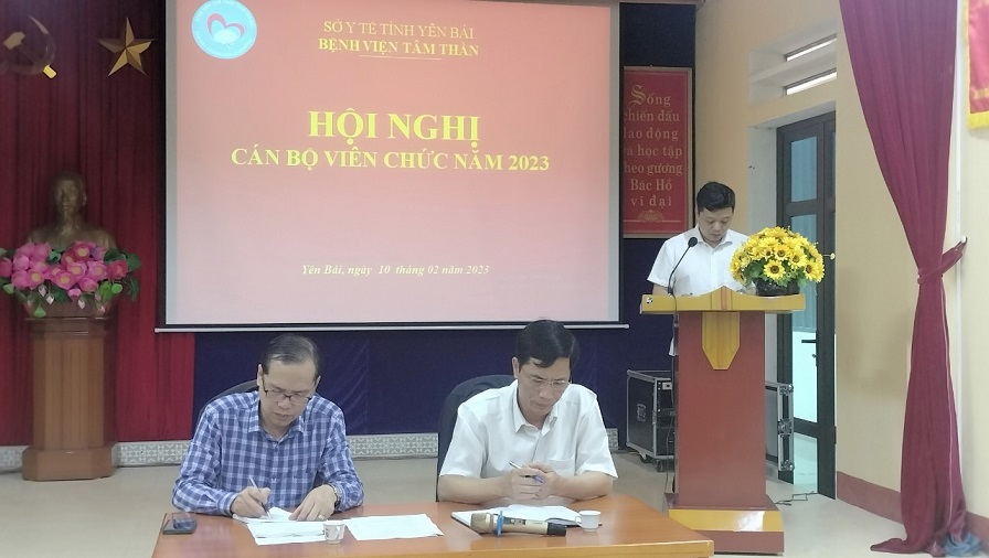 HỘI NGHỊ CÁN BỘ VIÊN CHỨC VÀ NGƯỜI LAO ĐỘNG NĂM 2023