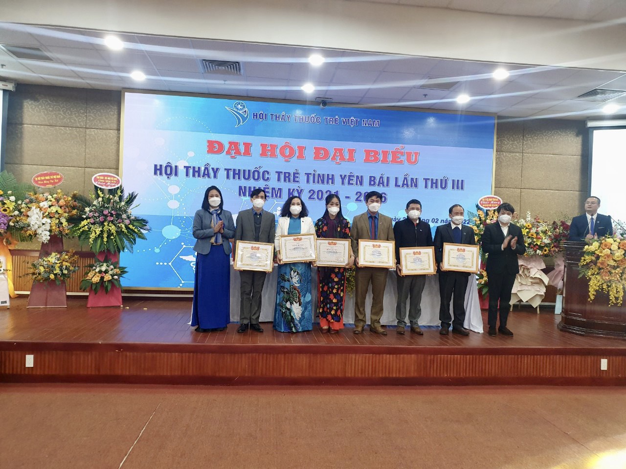 HỘI THẦY THUỐC TRẺ TỈNH YÊN BÁI TỔ CHỨC ĐẠI HỘI LẦN THỨ III NHIỆM KỲ 2021 - 2026